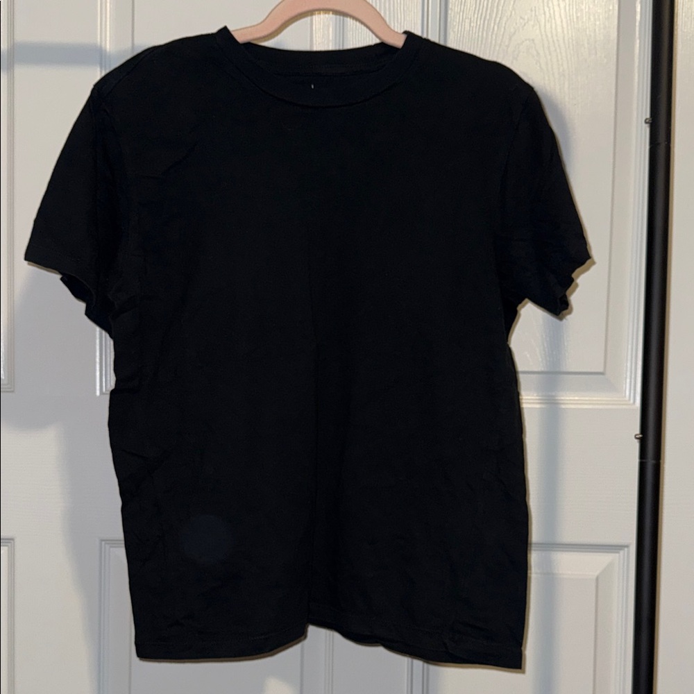 EDUN Classic Black Short Sleeve Tee